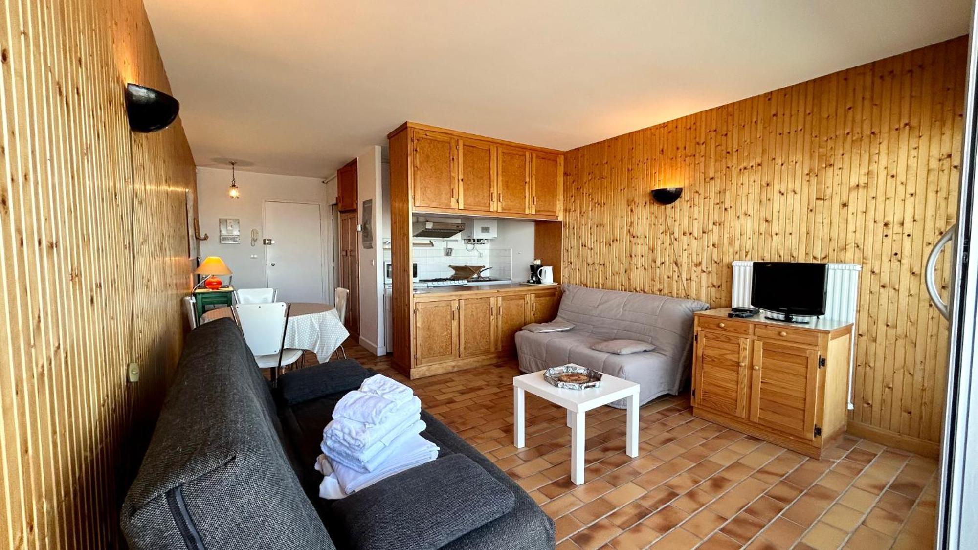 Studio avec balcon, vue panoramique sur la baie Le Crotoy Extérieur photo